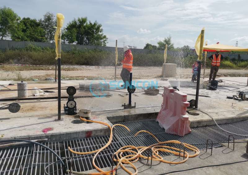 Sonicon Diamond Wire Sawing