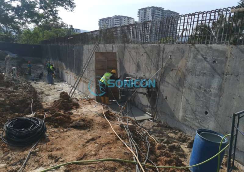 Sonicon Diamond Wire Sawing