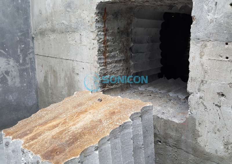 Matang Pagar Reservoir | Concrete Coring | Service Openings | Sonicon Construction