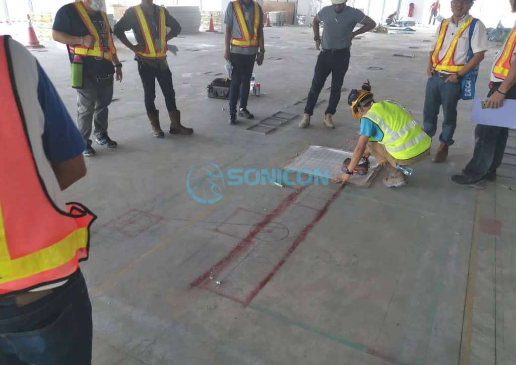 S-Ray Concrete Scanning | Concrete Test | GPR Ground Penetrating Radar | Sonicon Construction