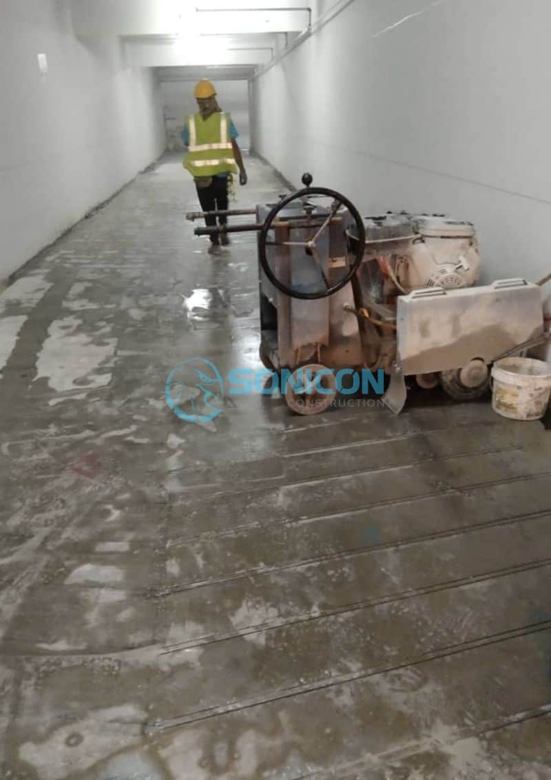 Sonicon Diamond Floor Cutting
