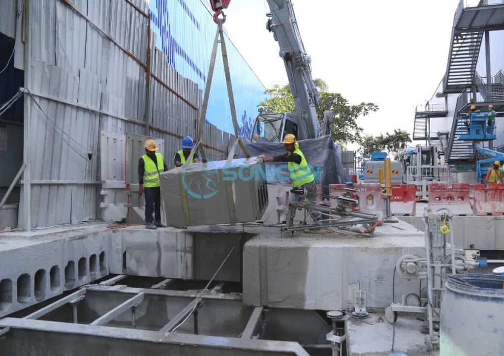 Sonicon Diamond Wire Sawing | Sonicon Construction