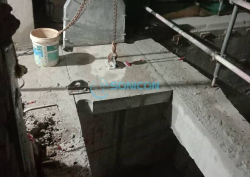 Sonicon Diamond Wall Sawing