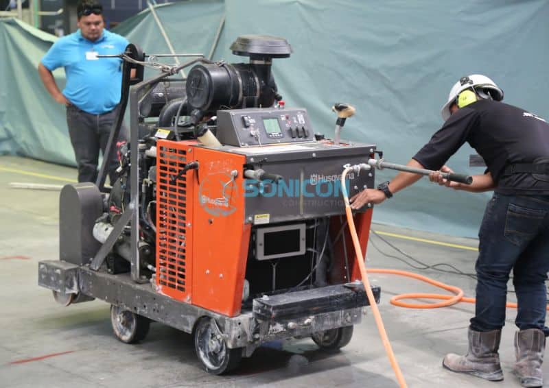 Sonicon Diamond Floor Cutting