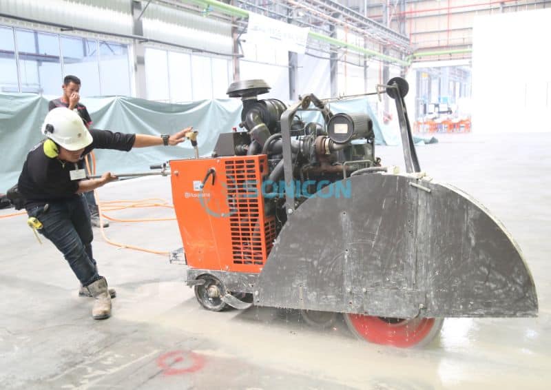 Sonicon Diamond Floor Cutting