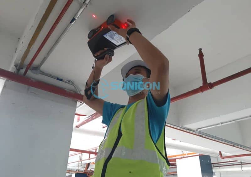 Travelodge Hotel Scanning | Concrete Scanning | Concrete Test | GPR Ground Penetrating Radar | Sonicon Construction