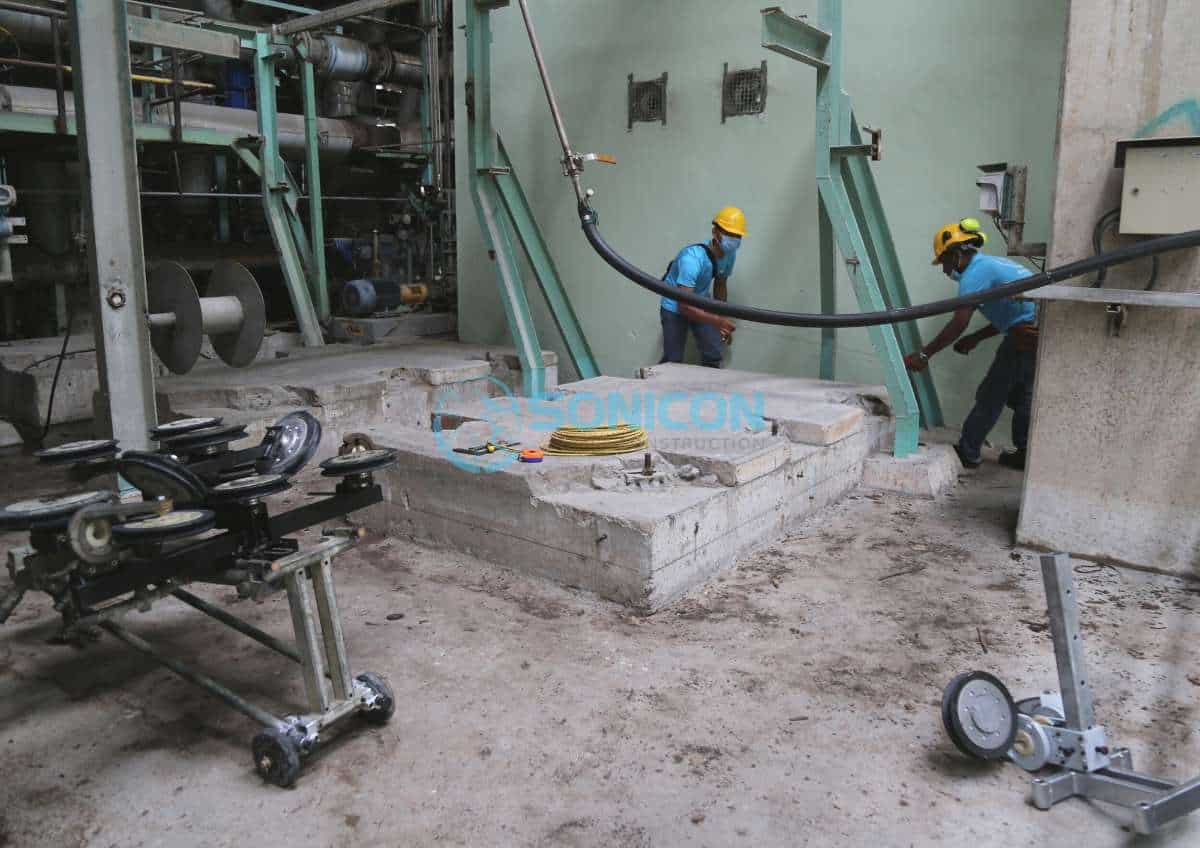 Sonicon Diamond Wire Sawing