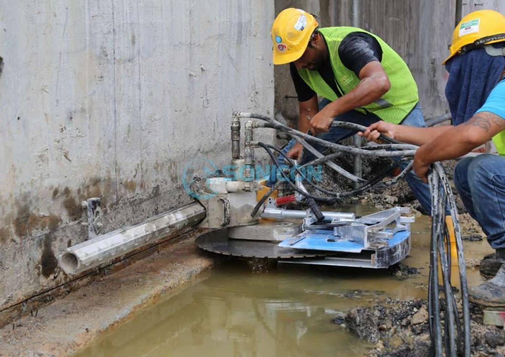 Sonicon Diamond Wall Sawing | Sonicon Construction
