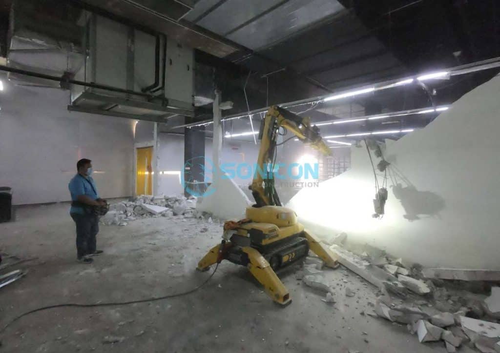 Sonicon Robotic Demolition | Sonicon Construction