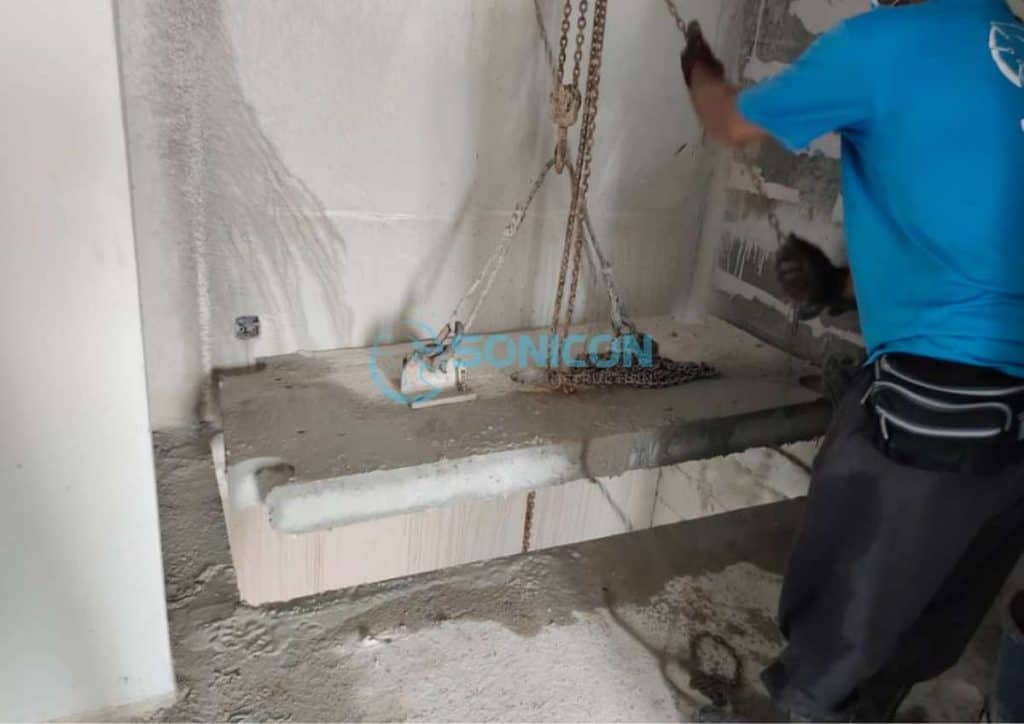 Sonicon Diamond Wall Sawing | Sonicon Construction