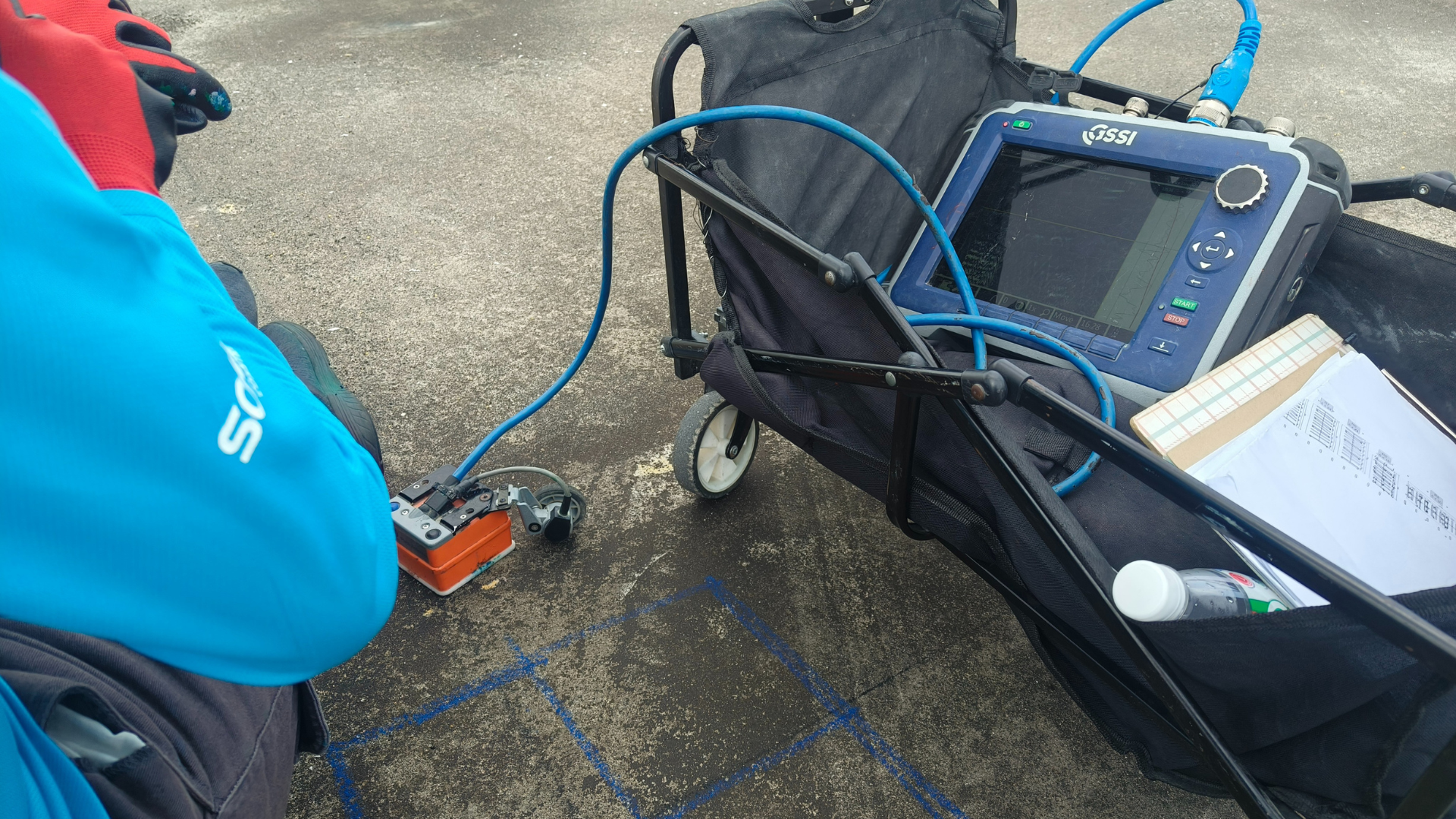 Sonicon Xradar Concrete Scanning